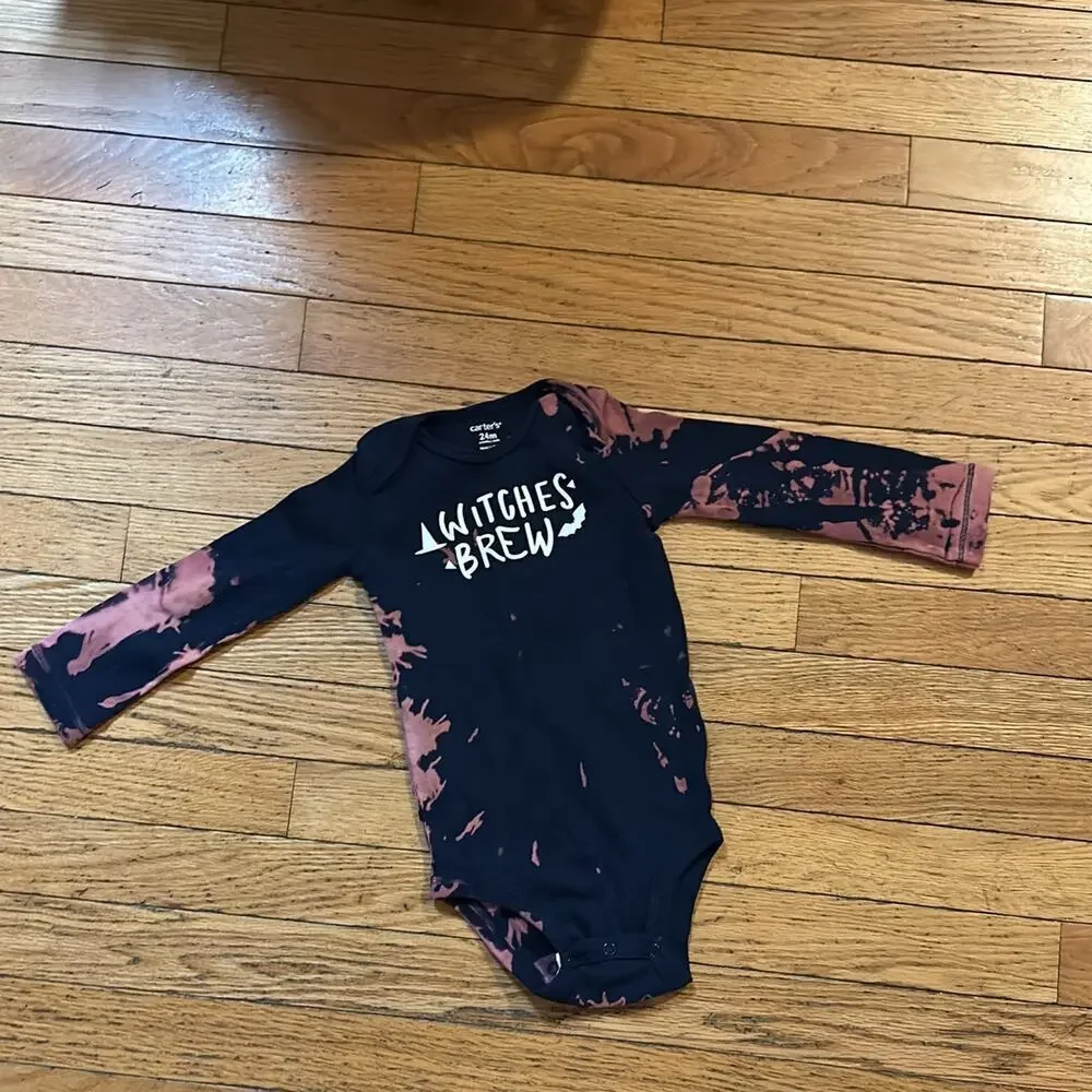Girls Size 24 month Carters Tie Dye One Piece Halloween